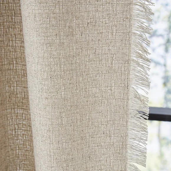 Bondi Raw Edge Slot Top Voile Panel 3