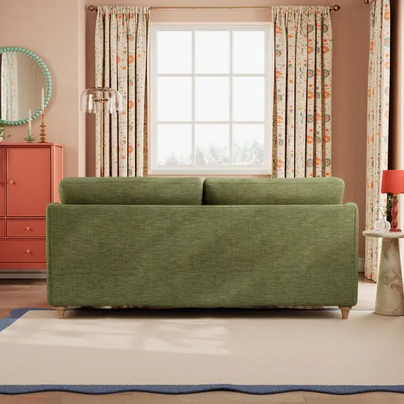 Hattie Slub Faux Linen 3 Seater Sofa 3