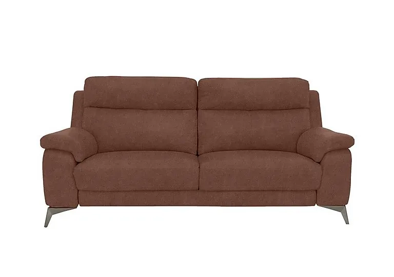 Missouri 3 Seater Fabric Sofa - Hazelnut