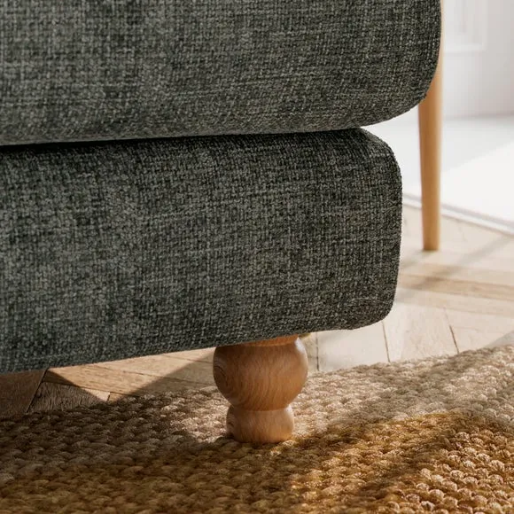 Martha Chunky Chenille 4 Seater Sofa 5