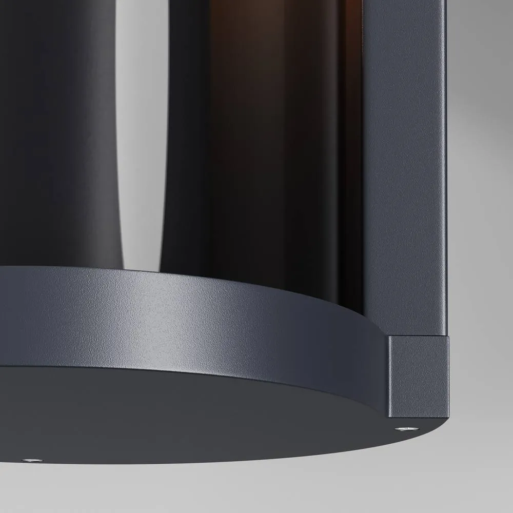 Netlighting Conf Outdoor Wall Lantern Graphite IP54 1xE27 in Grey 2