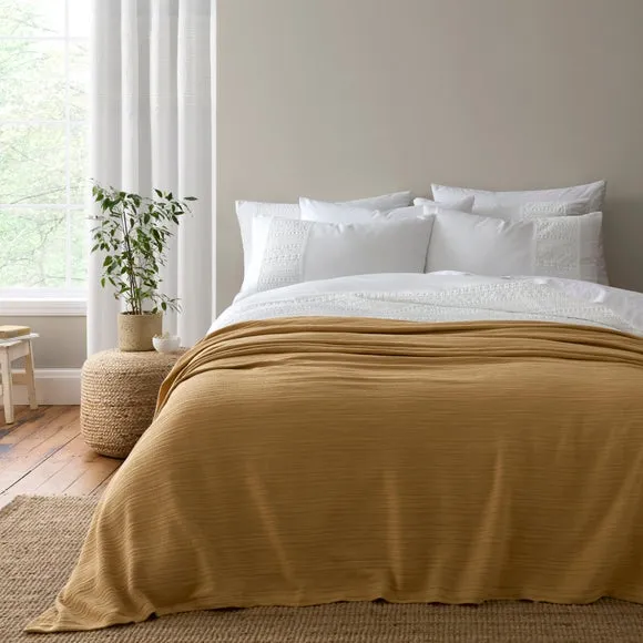 Jessie 100% Cotton Throw Blanket 1