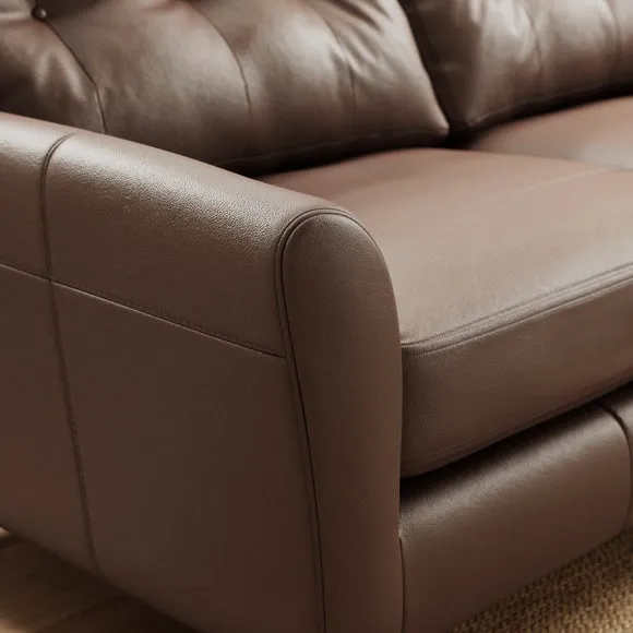 Sven Classic Leather 3 Seater Sofa 5