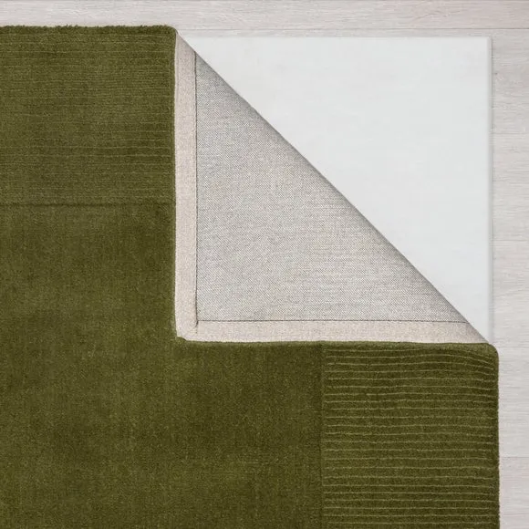 Boston Wool Border Rug 5