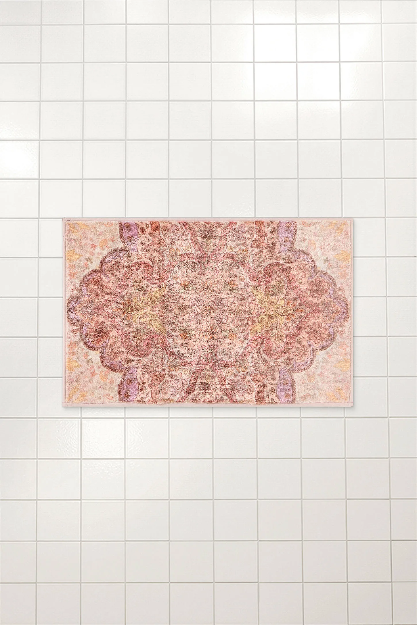 Saffron Bath Mat - Pink