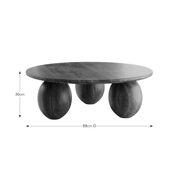Buffie Coffee Table Mango Wood 5
