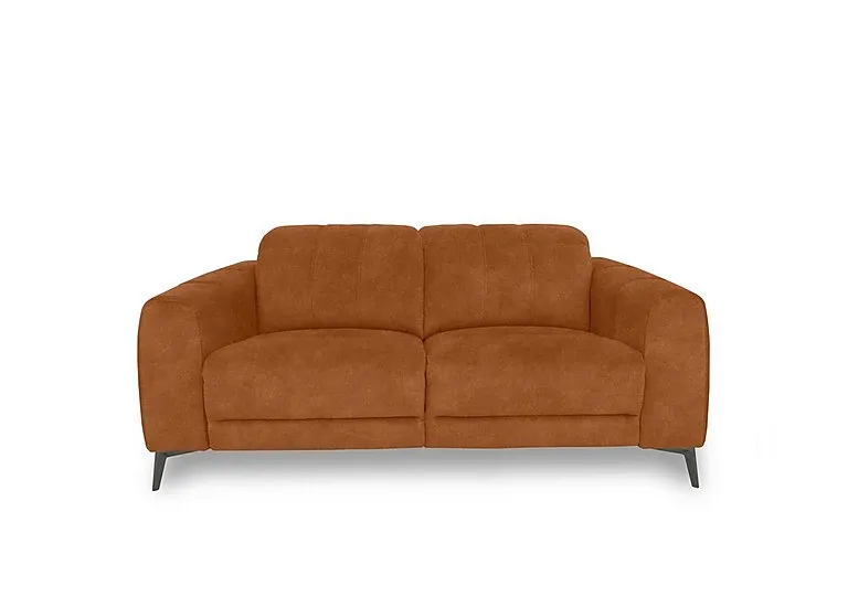 Ezra 2 Seater Fabric Sofa - Dexter Pumpkin