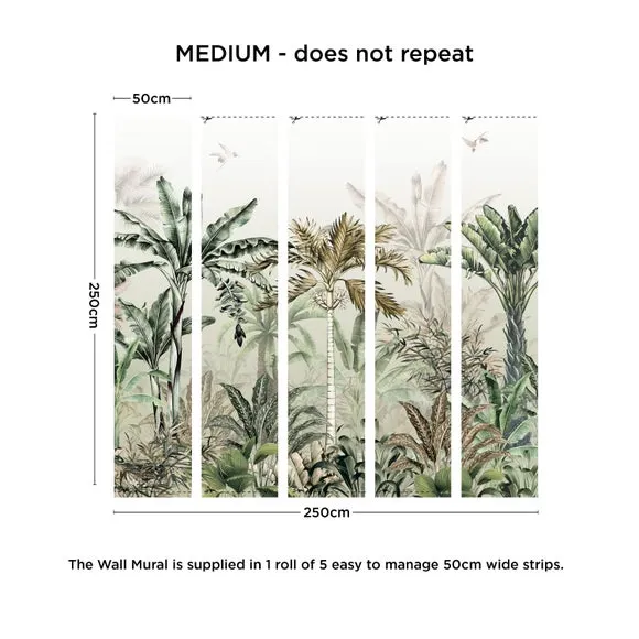 Tropical Oasis Wall Mural 4