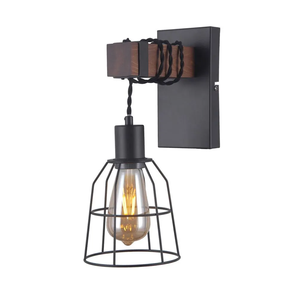Netlighting Reda Wall Lamp Matt Black 2