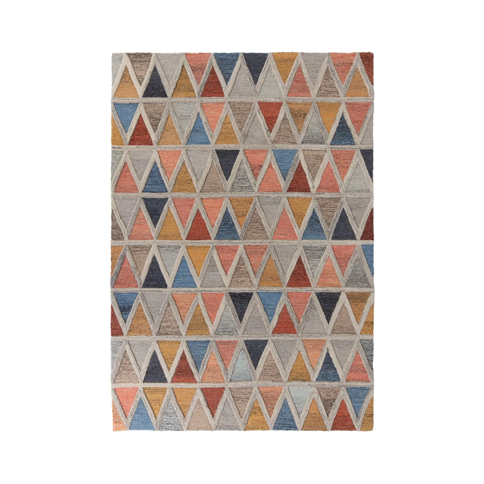 Moretz Geometric Rug MultiColoured
