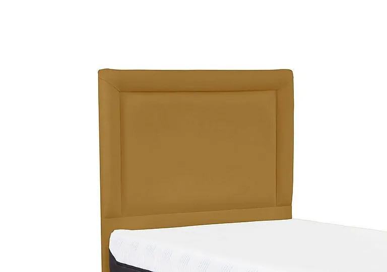 Buckingham Marlow Floor Standing Headboard - Single - Mustard