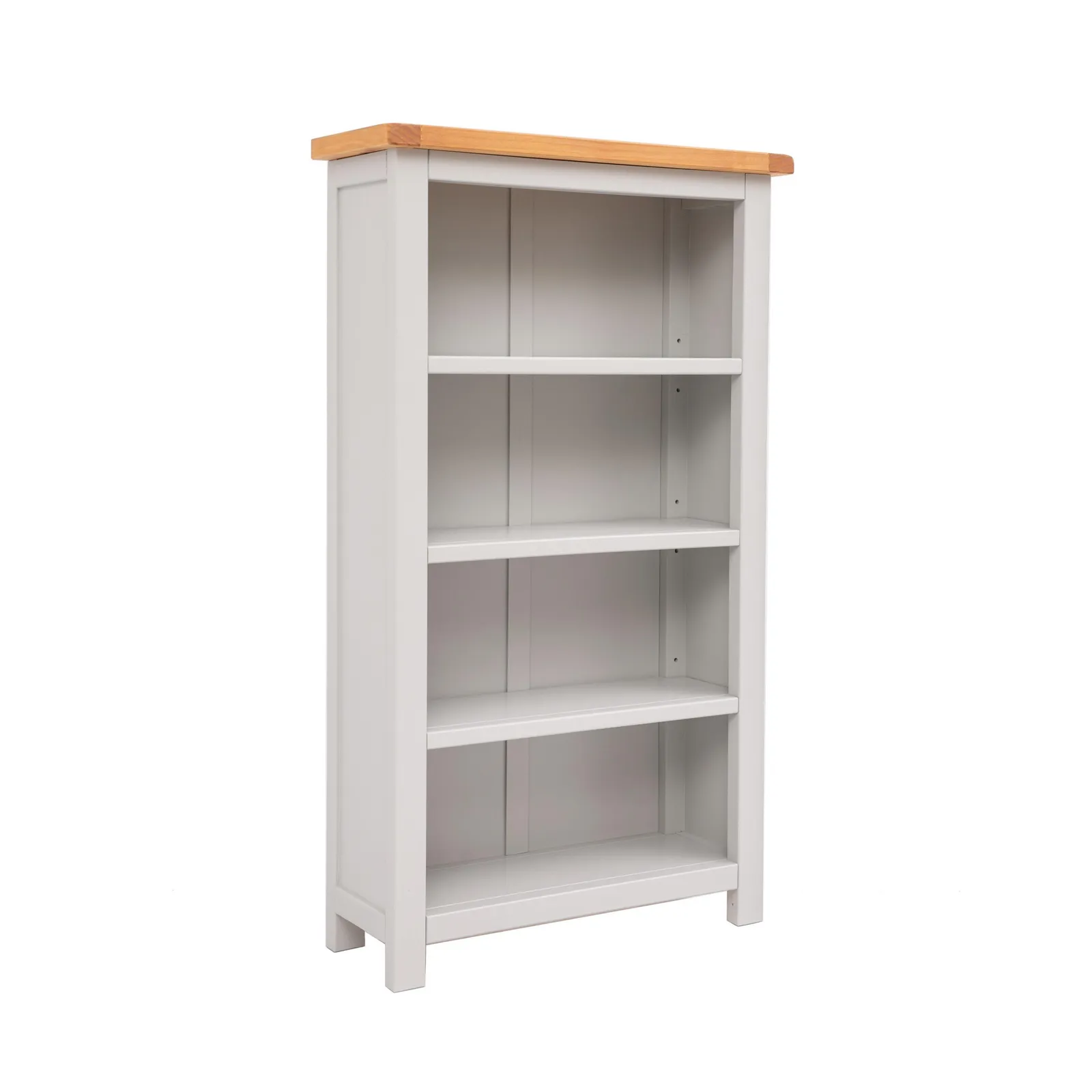 Cabinet Bits Bookcase 120x70x25cm in Light Grey 2