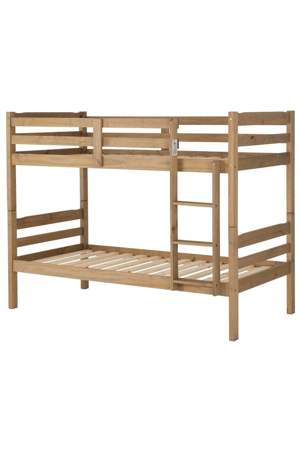 Seconique Panama 3' Single Bunk Bed in Natural 2