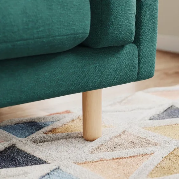 Newton Luxe Chenille Snuggle Chair 5