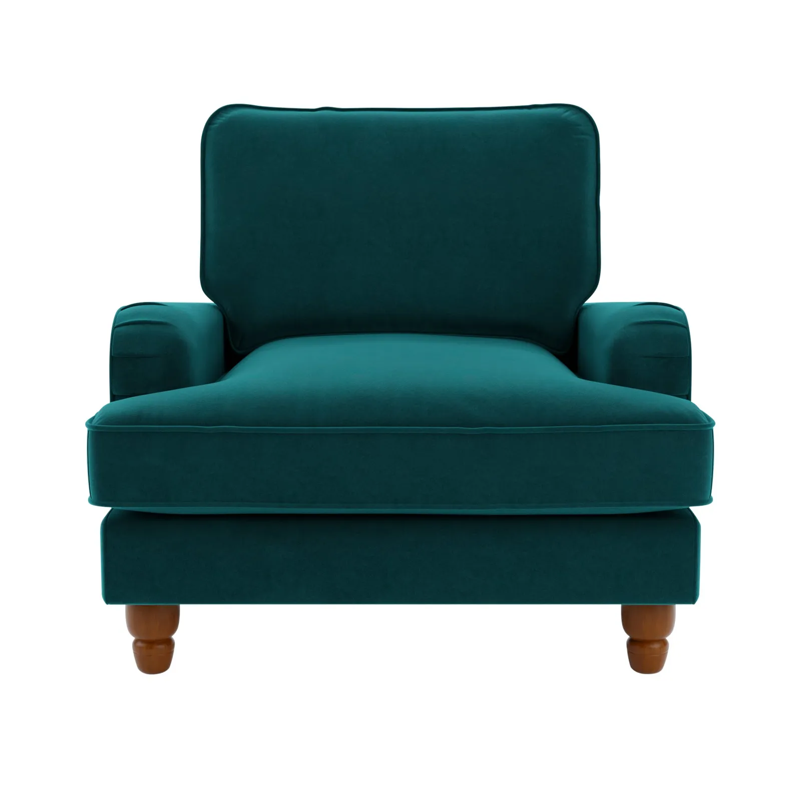 Beatrice Velvet Armchair Green