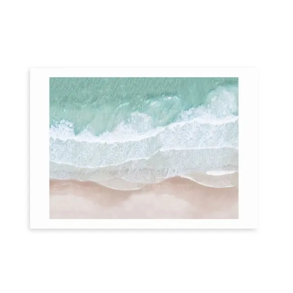 East End Prints Aerial Ocean Print 2
