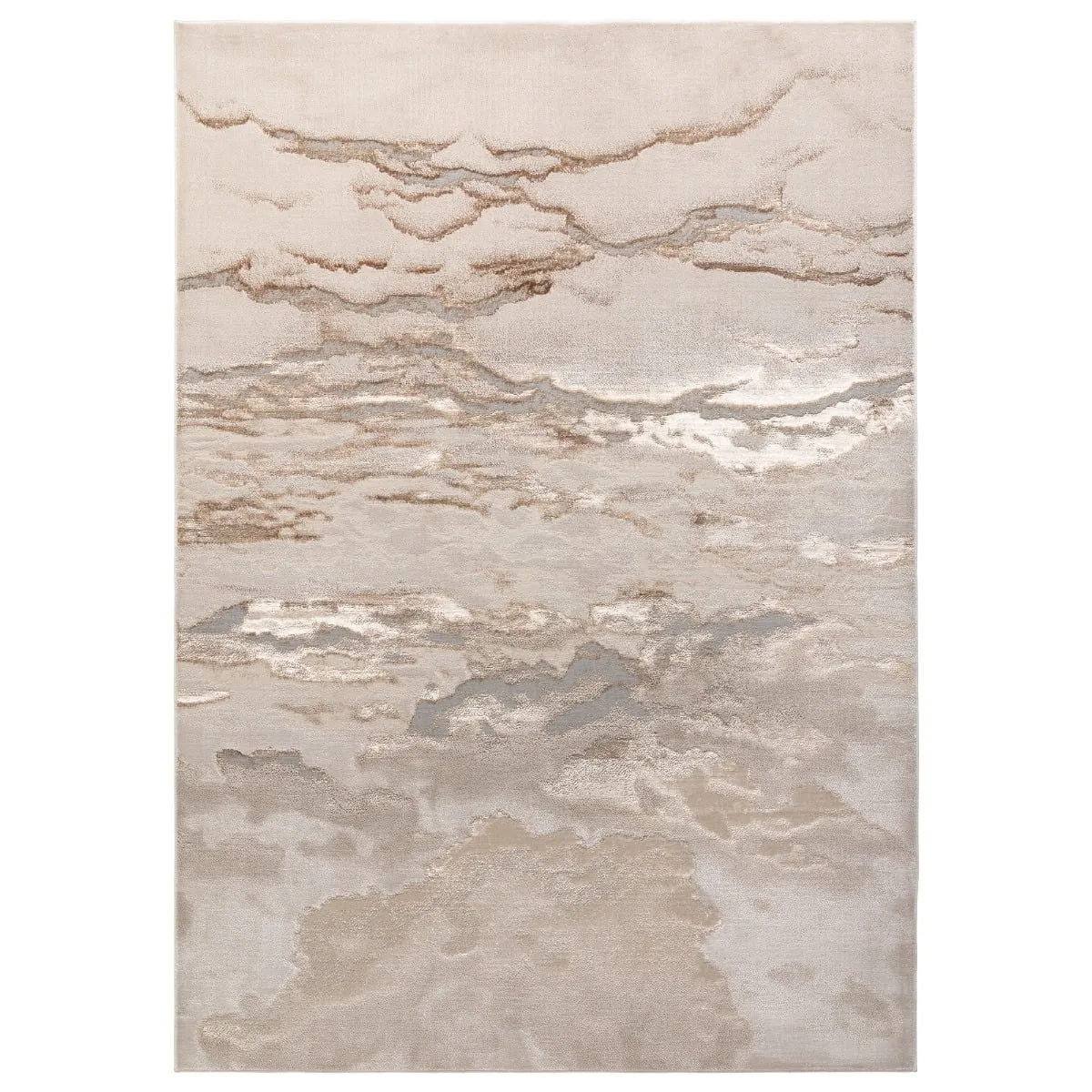 Luna Linear 160X230Cm Rug, Square Polyester | Barker & Stonehouse 3