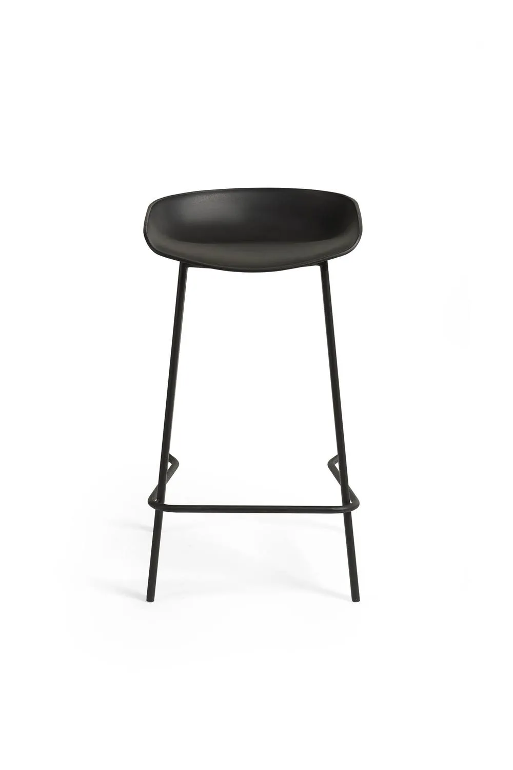 Julian Bowen Renzo Plastic Bar Stool (Set of 2) in Black 5