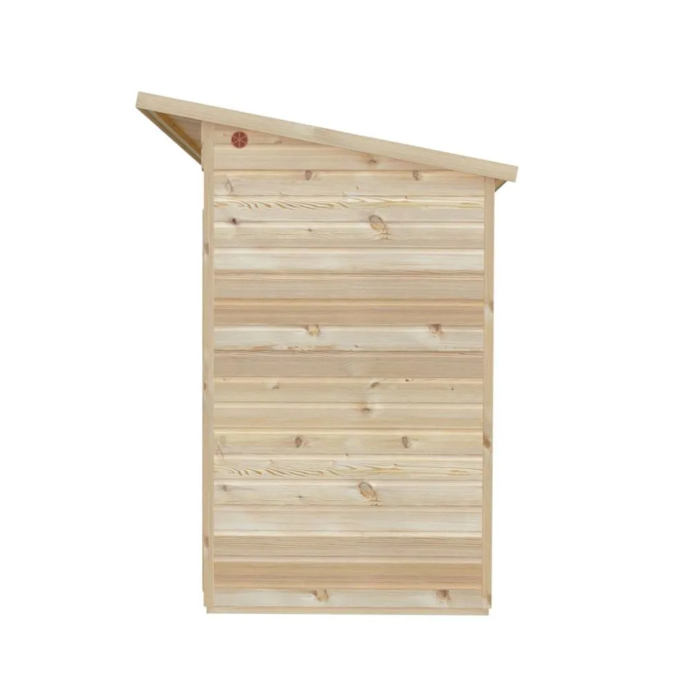 Shires Lela 8x4 Summerhouse - L125.8 x W238 x H229.9 cm in Light Brown 5