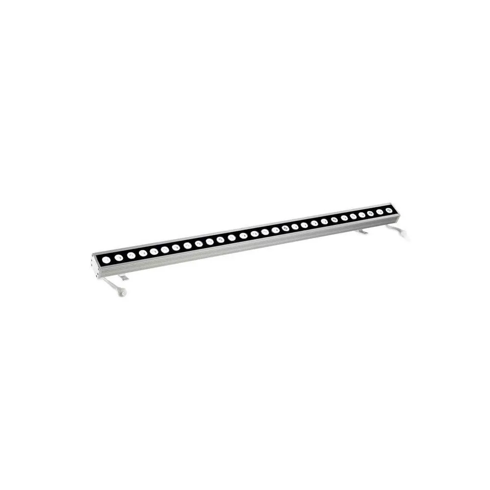 Netlighting Tron Outdoor LED Wall Light Anodized 2900lm 4000K IP65 Special Offer in Grey
