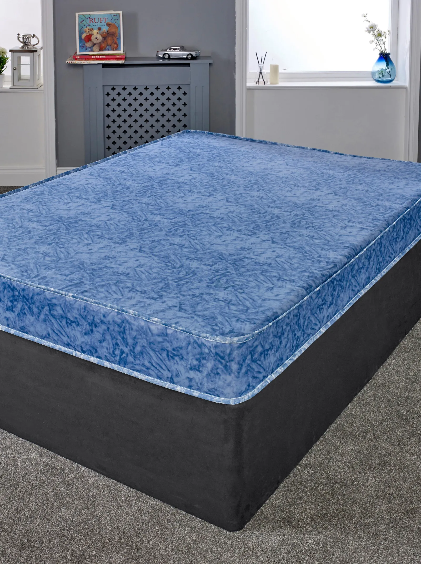 eXtreme Comfort Ltd Dual Sided Water Resistant Spring Mattress in Blue 3