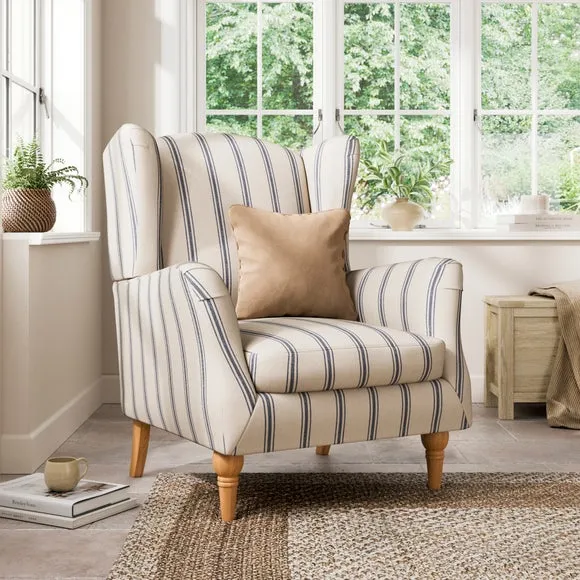 Charnwood Folkstone Stripe Grande Armchair
