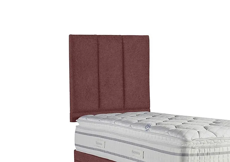 Spire Strutted Headboard - Single - Tweed Rose