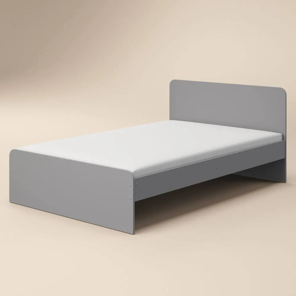 Flair Wizard Small Double Bed Frame in Grey 4