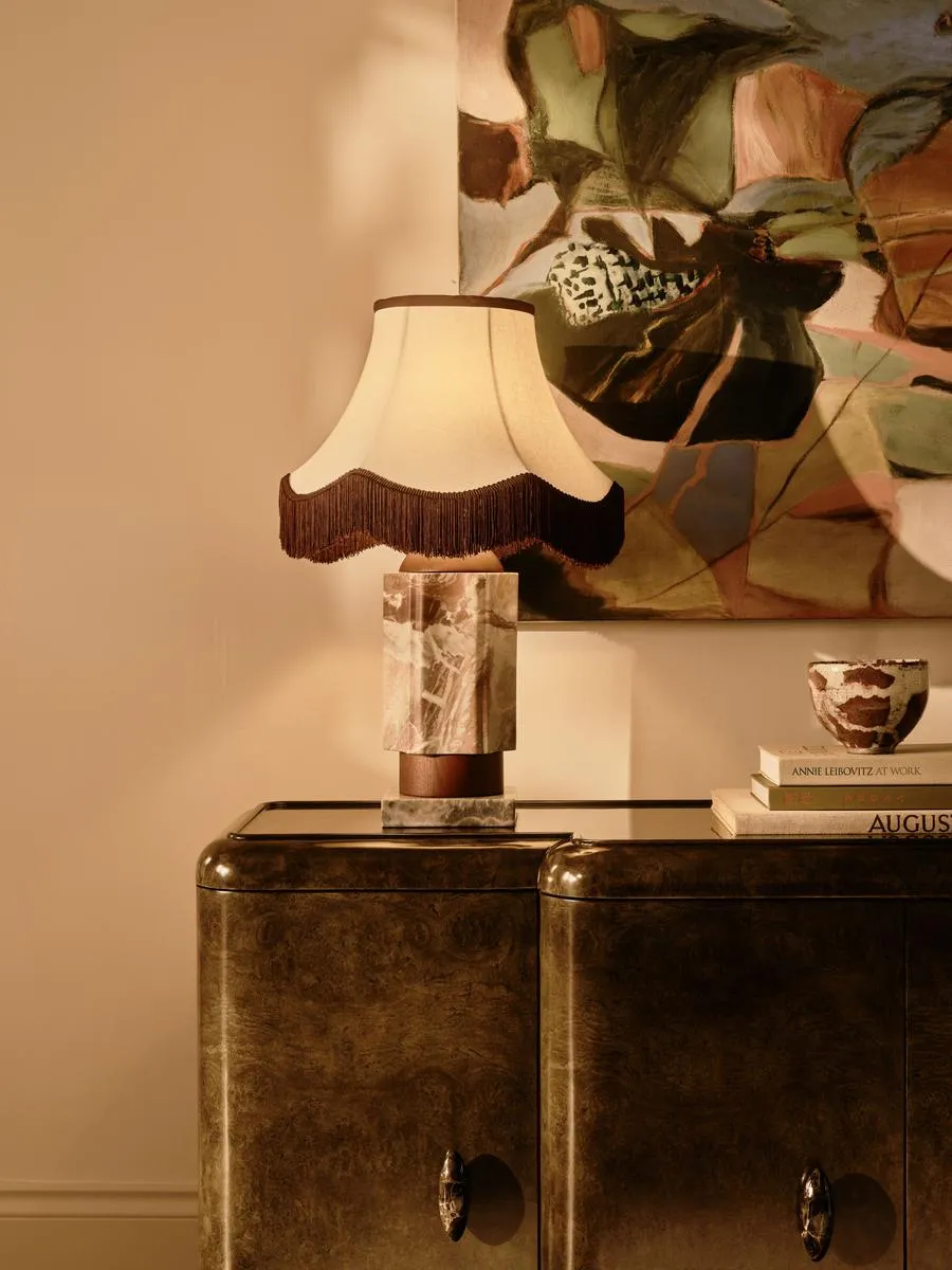 Derwent Table Lamp, Rosso Orobico