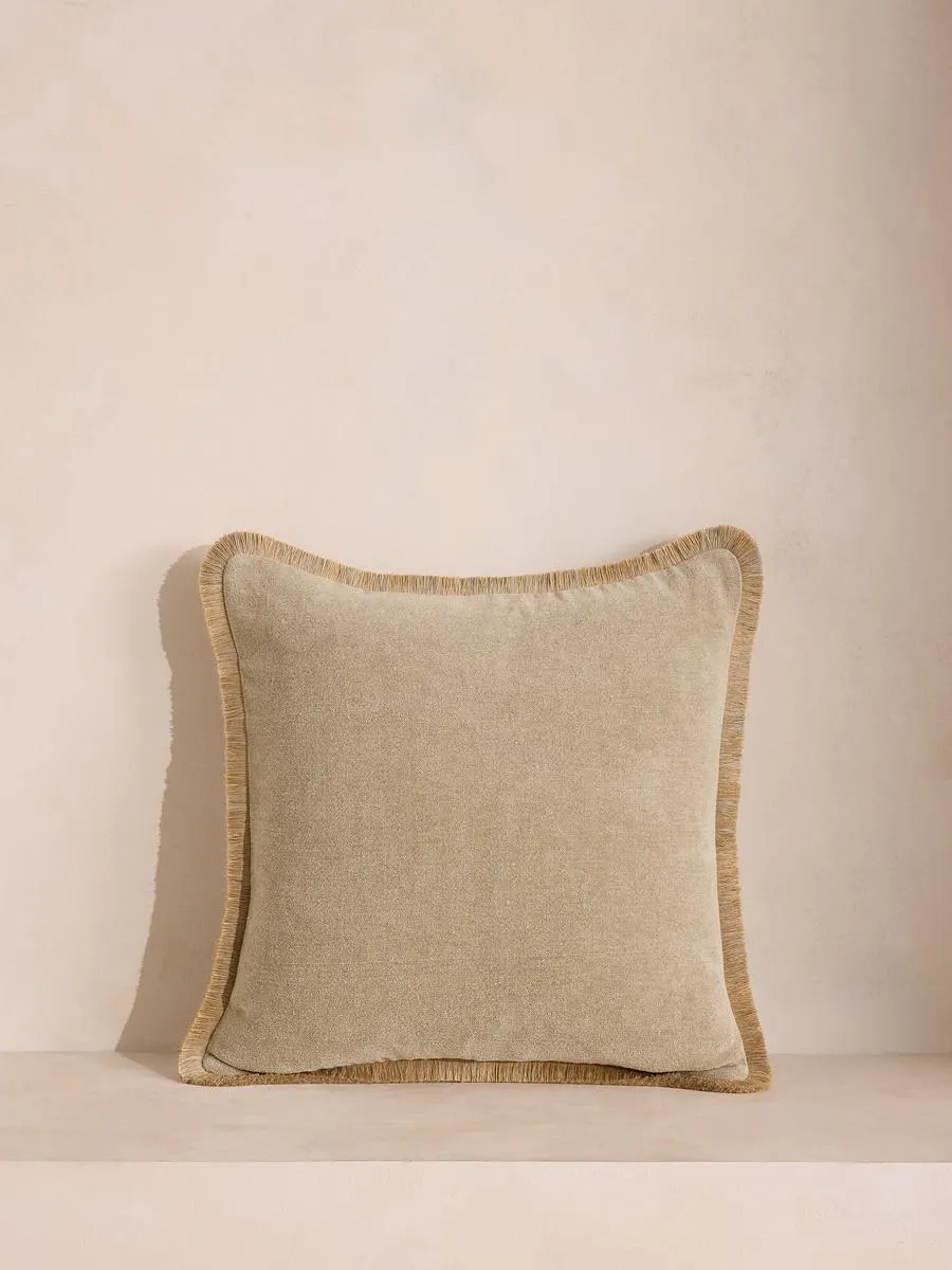 Orlaine Square Cushion, Stone