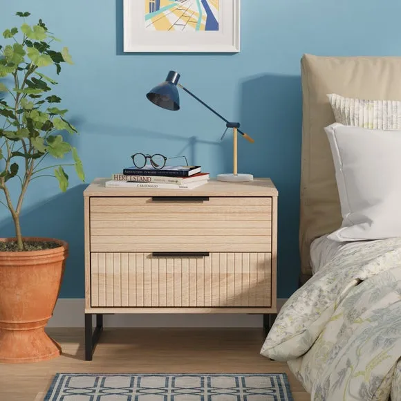 Harborne Wide Bedside Table 1