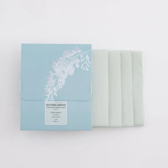 Wisteria Garden Drawer Liners 2