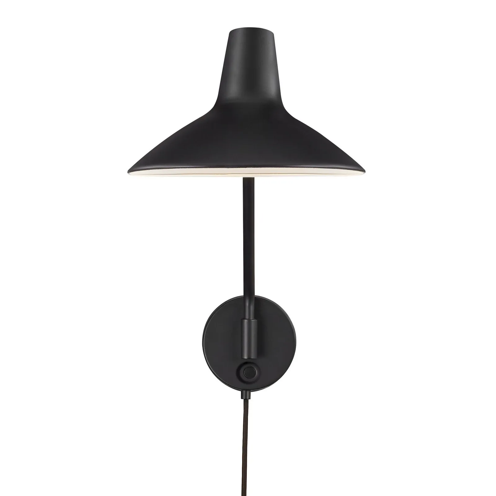 Nordlux Darci Wall Light Black Metal Livingroom E14 Switch Plug In/Mains 2