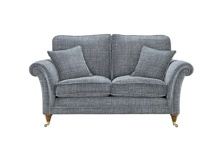 Burghley 2 Seater Fabric Sofa - Dash Blue