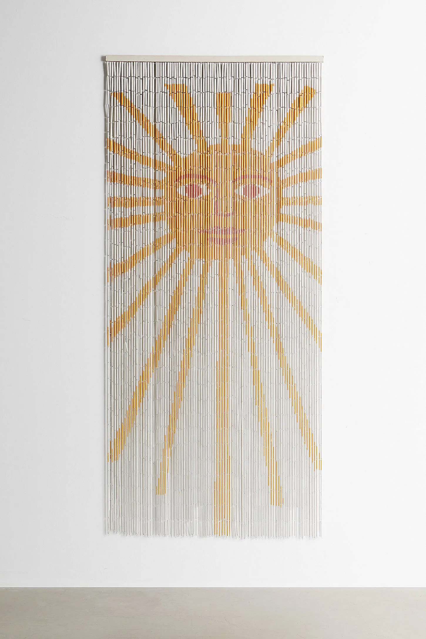 Sun Face Bamboo Curtain 2