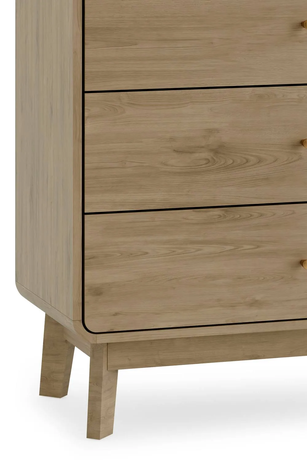 Julian Bowen Ingrid 3 Drawer Chest in Beige 6