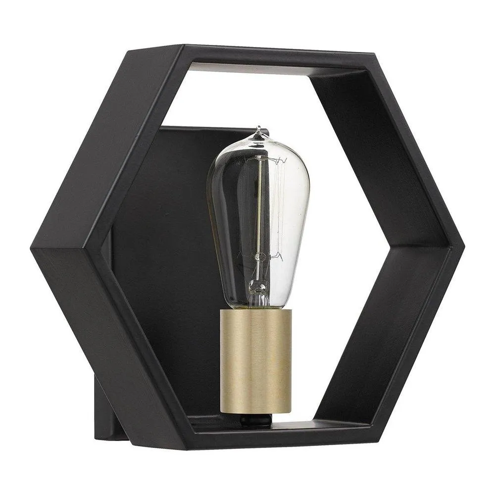 Netlighting Quoizel Bismarck Wall Lamp Earth Black 2
