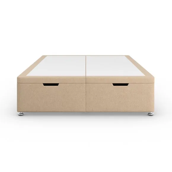 Luxury End Ottoman Bed Frame, Tweed 4