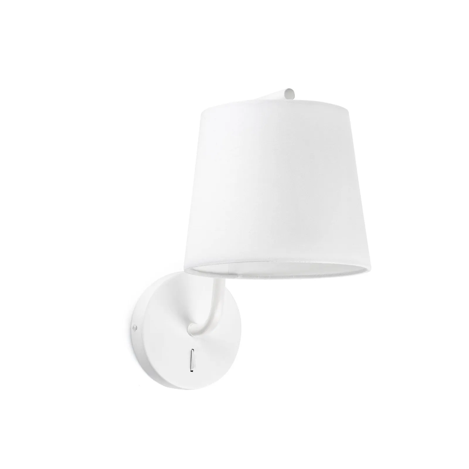 Netlighting Berni 1 Light Indoor Wall Lamp White E27