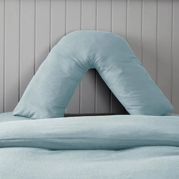 Soft & Cosy Luxury 100% Brushed Cotton V-Shape Pillowcase