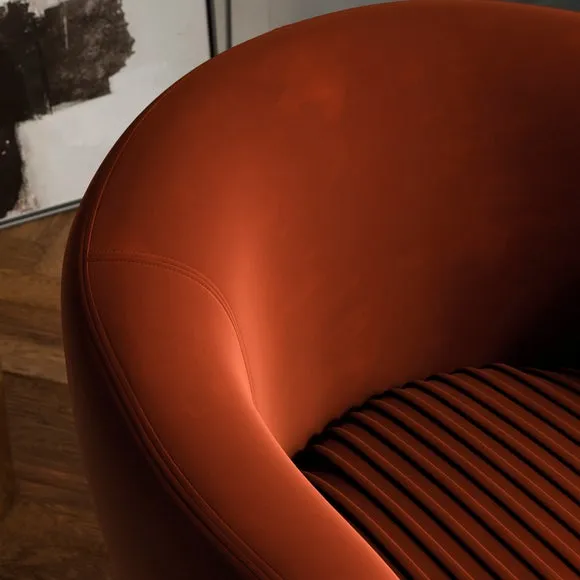 Bella Velvet Cocktail Chair 4