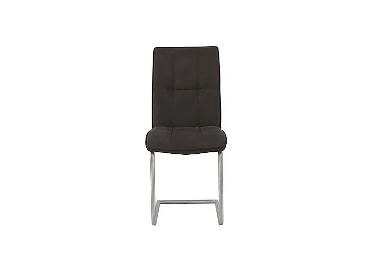 Fusion Cantilever Dining Chair - Charcoal