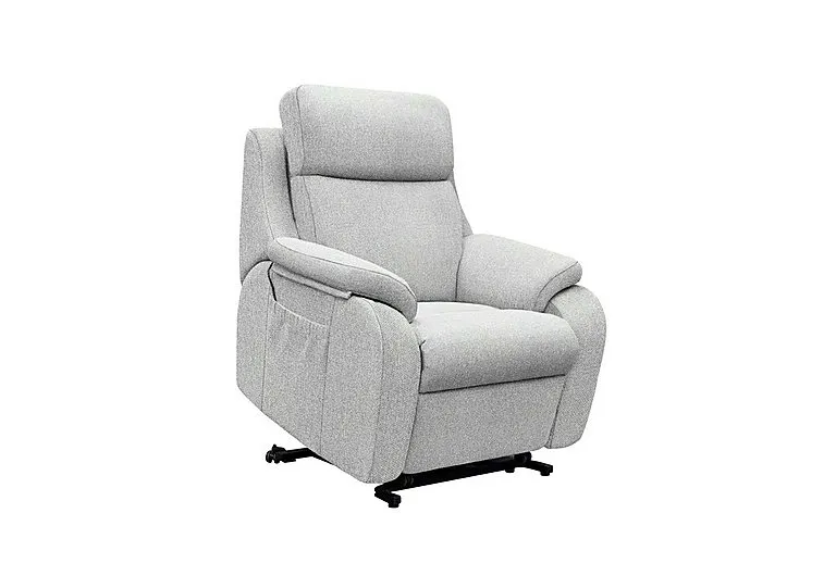Kingsbury Large Fabric Lift and Rise Chair - Swift Cygnet