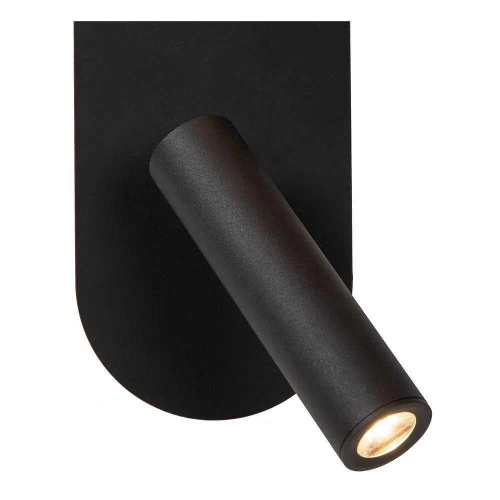 Netlighting Lucide KELLY Bedside lamp LED 1x35W 3000K Black 3