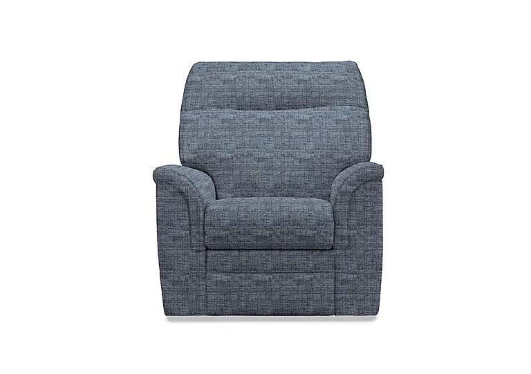 Hudson 23 Fabric Power Recliner Chair with Power Headrest and Power Lumbar - Dash Blue