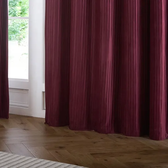 Paoletti Corinthian Eyelet Curtains 4