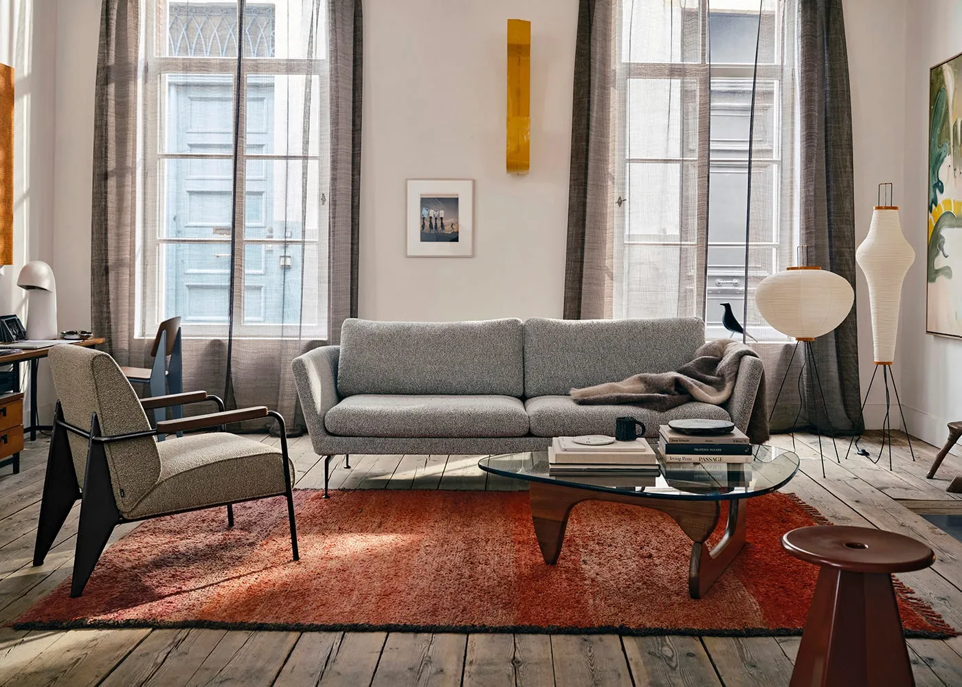Vitra Noguchi Coffee Table Black Ash 3