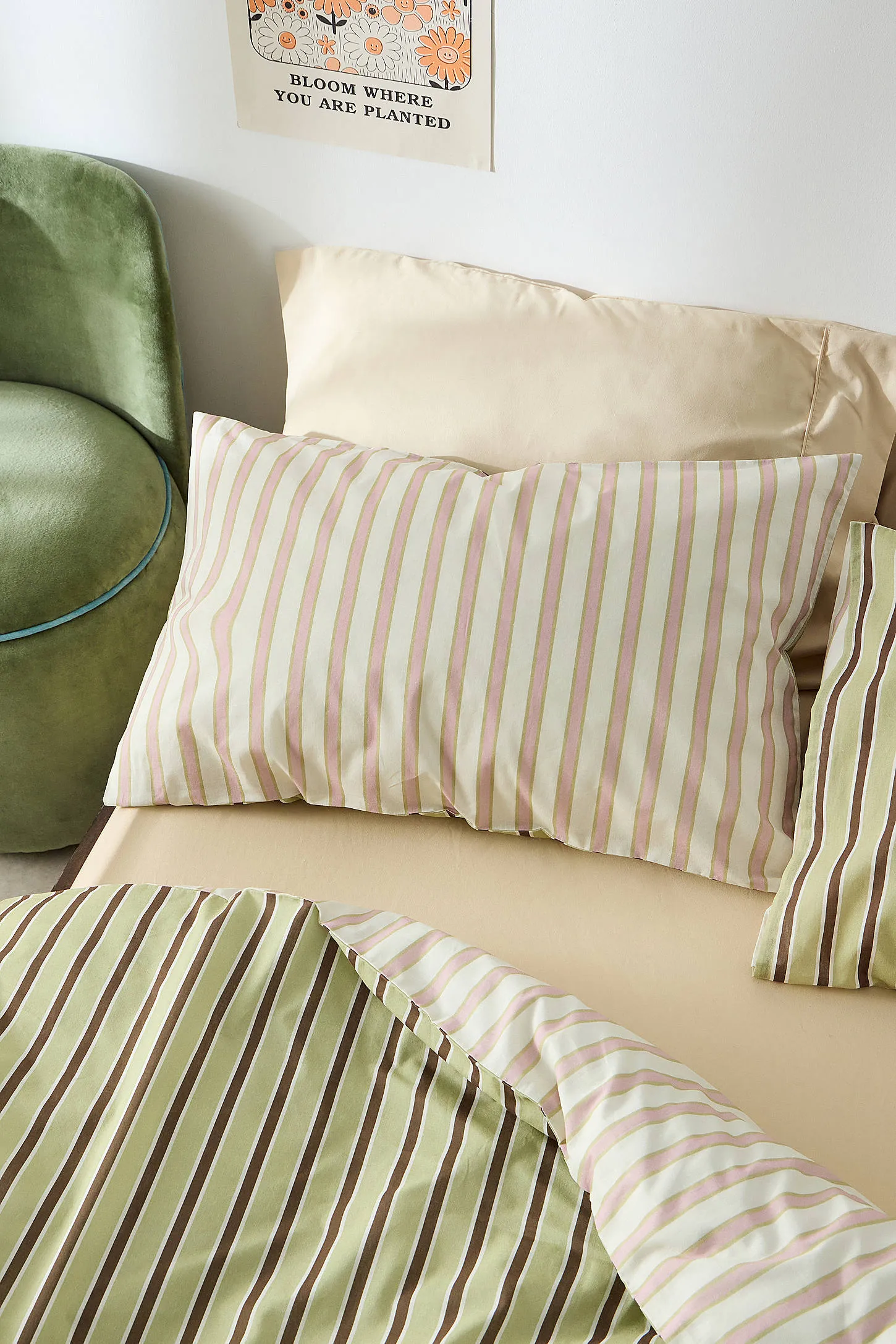 Sundae Stripe Reversible Duvet Set 4