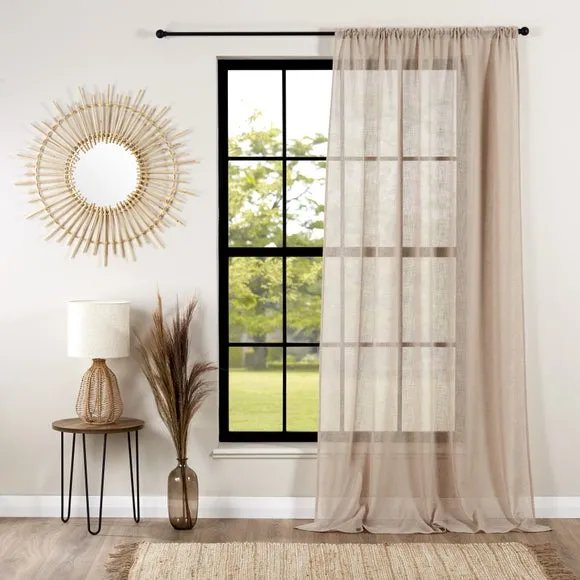 Recycled Polyester Slot Top Single Voile Panel 2