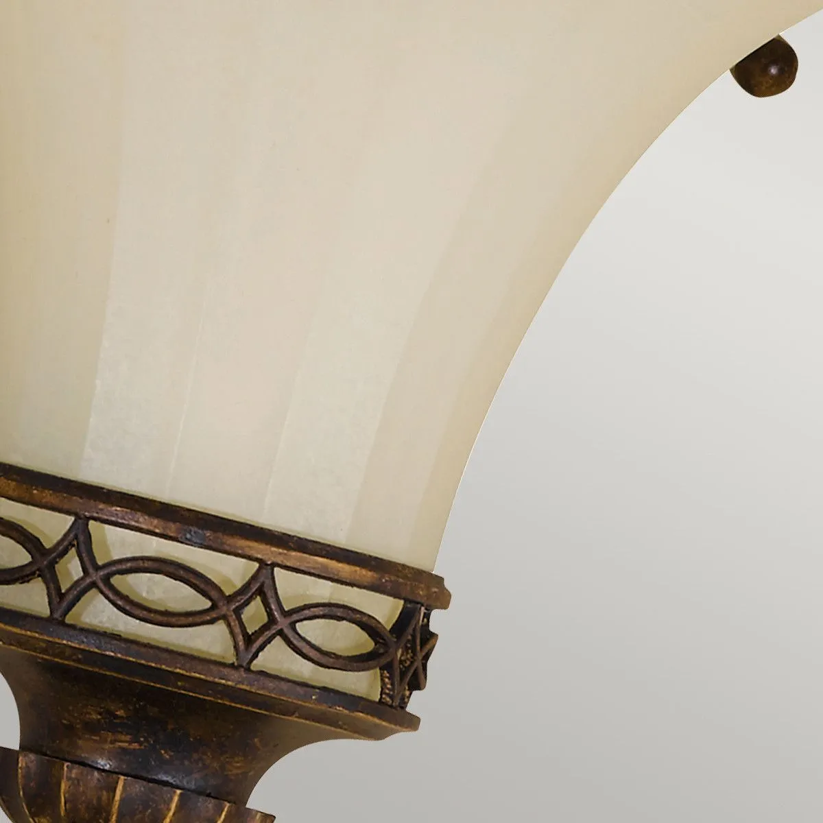 Netlighting Drawing Room 1 Light Indoor Wall Uplighters Walnut E14 in Brown 4